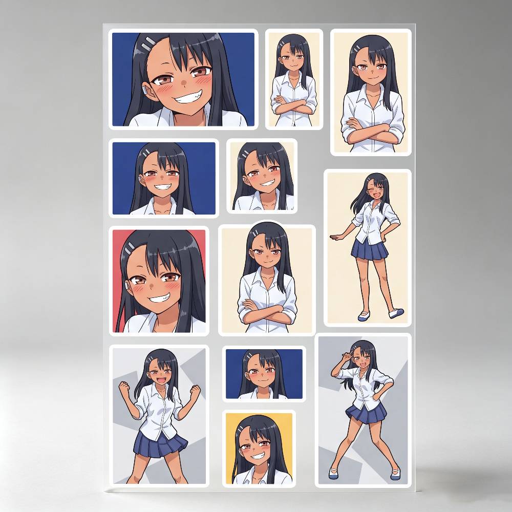 Laptop Accessories Ideas - Miss Nagatoro Anime Stickers Auto Body