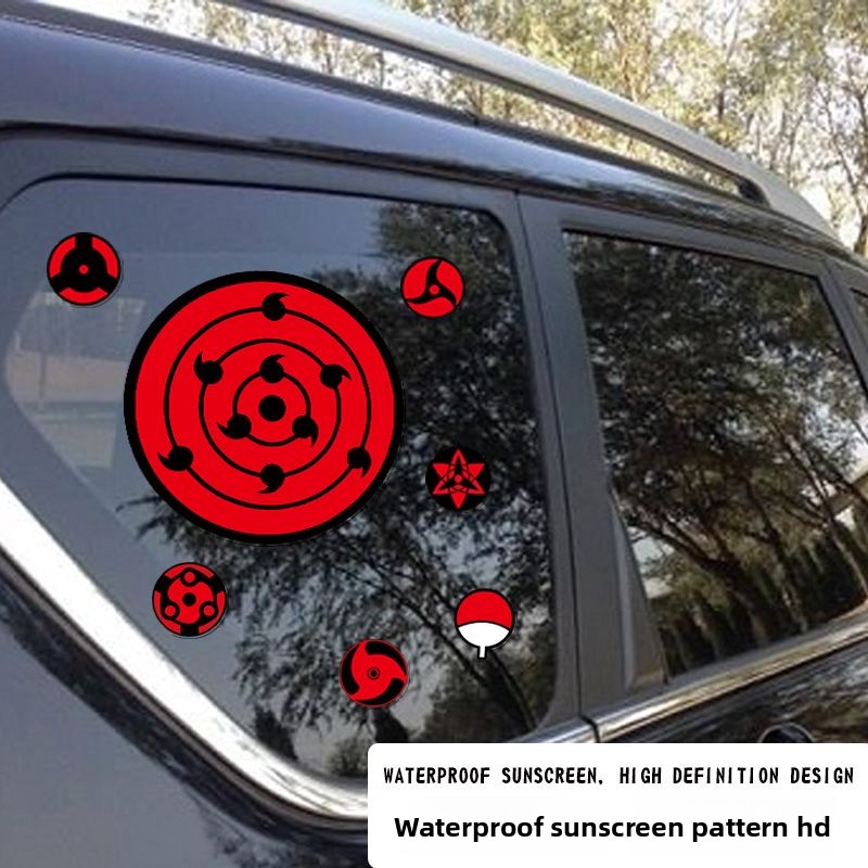 Sharingan Eye Die-cut Sticker  - Laptop Accessories To Gift recension och pris