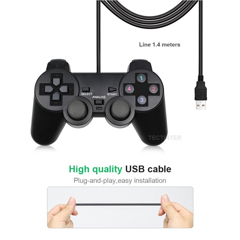 Wired USB PC Gaming Joystick G - Laptop Accessories Ideas recension och pris