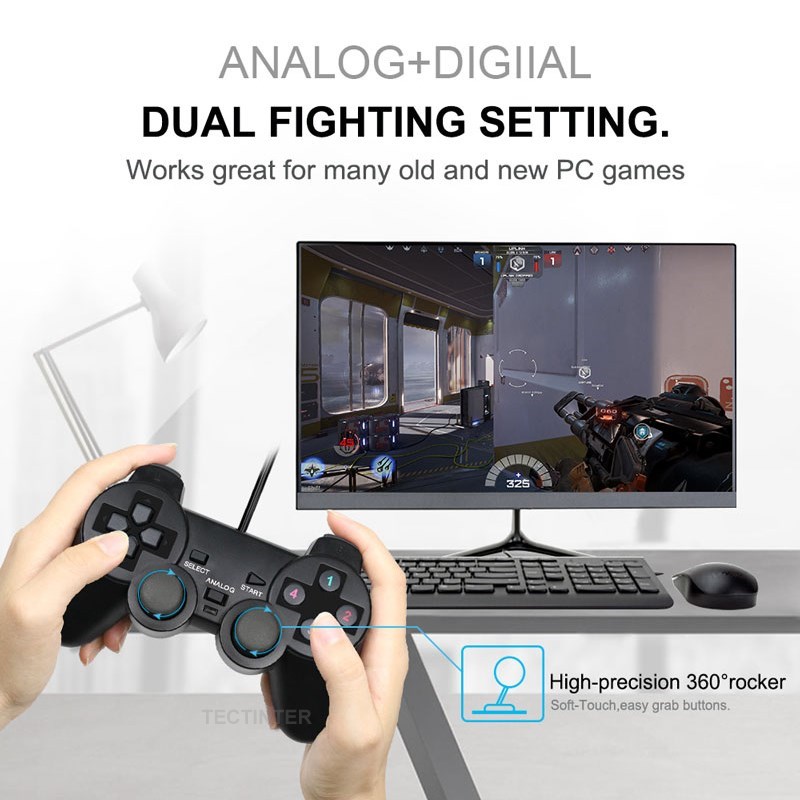 Wired USB PC Gaming Joystick G - Laptop Accessories Ideas recension och pris