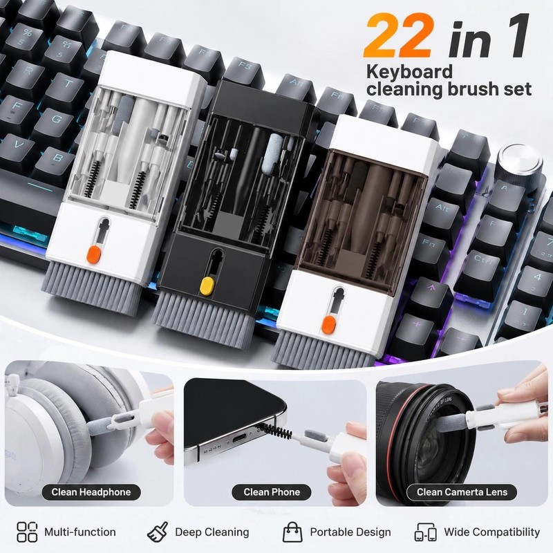 Ready Stock 22 In 1 Multi-Func - Screen Cleaning Kit recension och pris