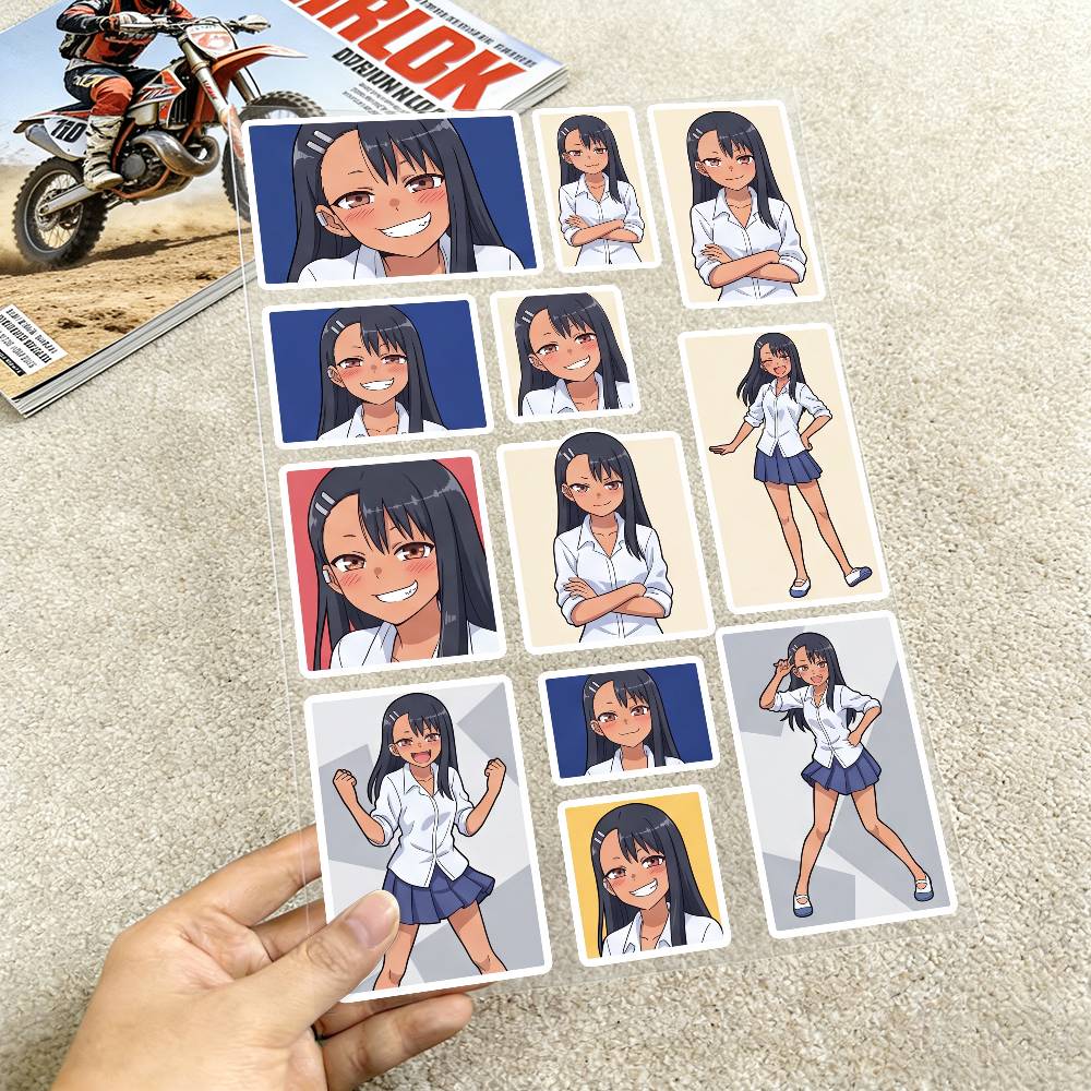 Miss Nagatoro Anime Stickers A - Laptop Accessories Ideas recension och pris