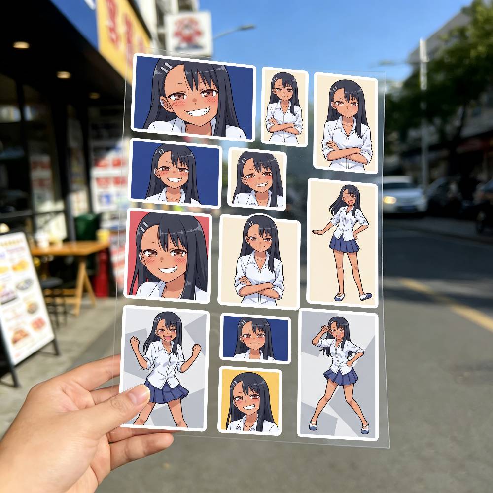 Miss Nagatoro Anime Stickers A - Laptop Accessories Ideas recension och pris