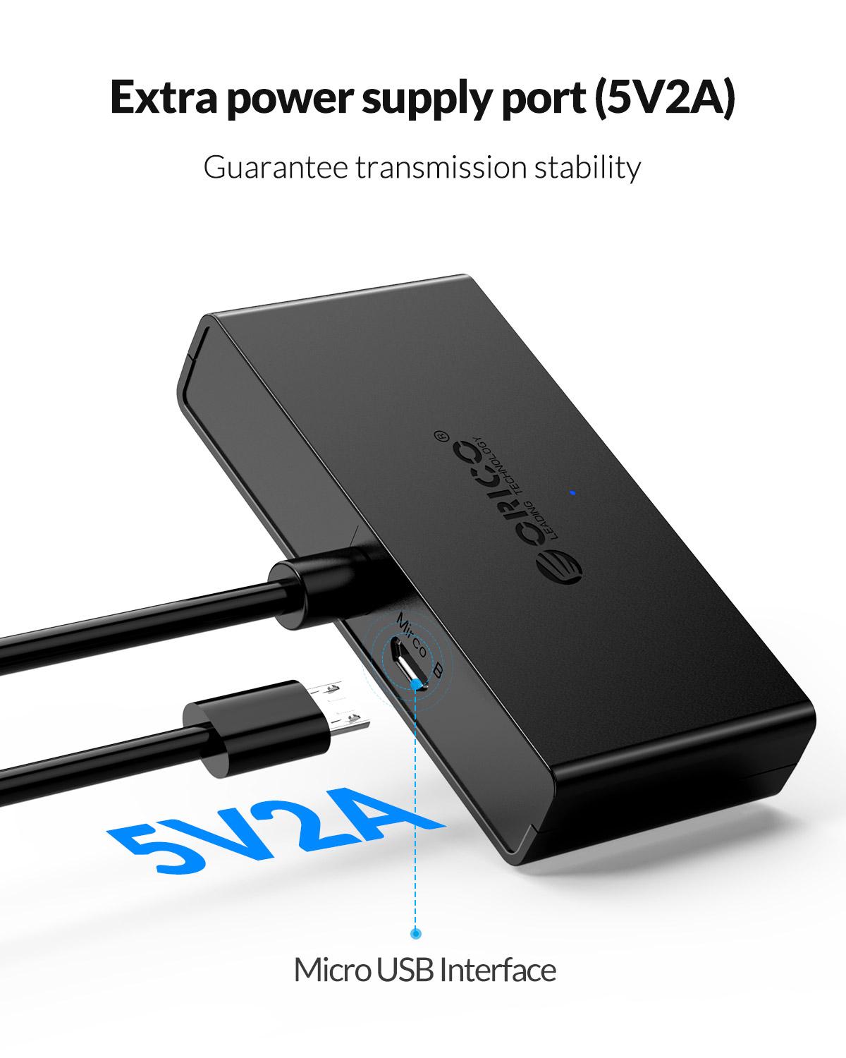 ORICO Hub USB 4 Ports Multi US - Laptop Accessories Ideas recension och pris