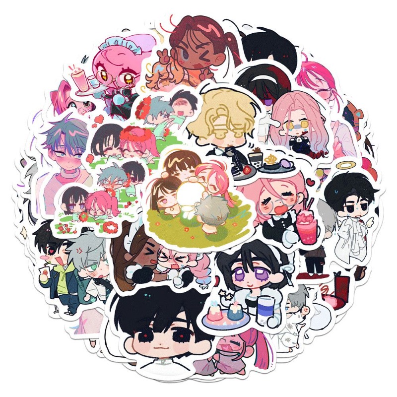 80Pcs/set Cartoon Anime Alien  - Laptop Accessories To Gift recension och pris