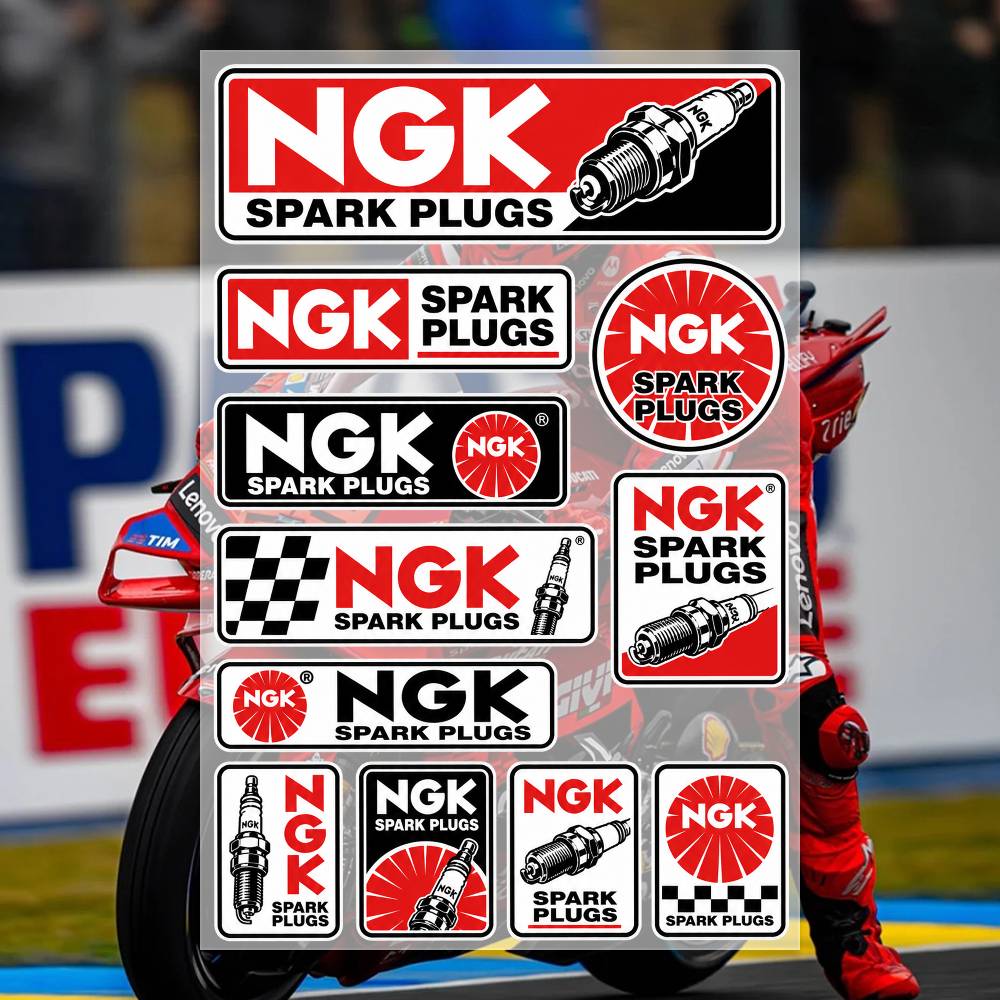 N-GK SPA-RK PLUGS Stickers Mot - Laptop Accessories Ideas recension och pris